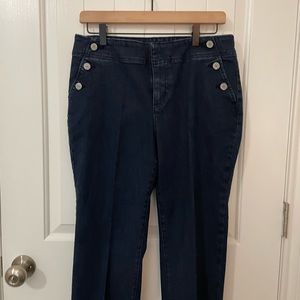 NWOT Talbots Wide Leg Jeans